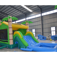 Château gonflable géant en acier allié sur mesure pour usine, aire de jeux gonflable pour mariage et fête, installation facile, design géant, garantie 2 ans, 450W