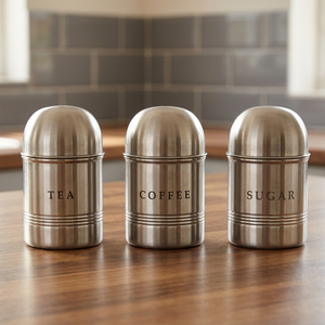 New Best Price Eco-Friendly Stainless Steel Dome Lid Stackable Food Storage Canisters Freshness Preservation Home Organization - Product Image 3