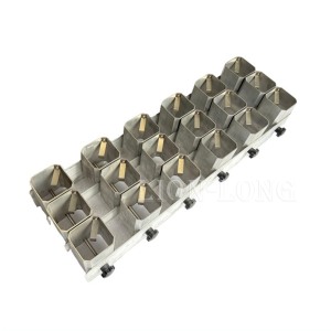 Ángulo ajustable para exhibición de fuegos artificiales de aluminio Bastidores de 2,5 "para fuegos artificiales de Tiro Único de 18 disparos - Product Image 3