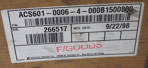 Nuevo Acs 600 Acs Ac Drive ACS60100064000B1500800 - Product Image 2