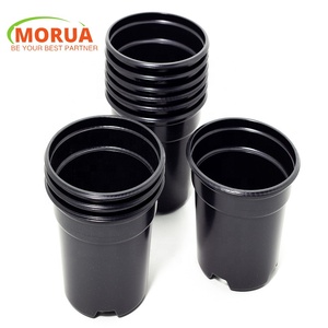 Macetas de Plástico Negras Resistentes a la Intemperie y Ecológicas <span class=keywords><strong>para</strong></span> Jardín, Uso en Exteriores, Rosas, Vegetales/Macetas - Product Image 2