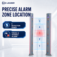 SUN LEADER XLD-Ha Détecteur de métaux radar intelligent, Portique de sécurité à panneau unique avec alarme sonore et lumineuse OEM/ODM