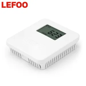 LEFOO NDIR co2 sensore digitale LCD 86 box metodo di installazione interno biossido di carbonio Co2 trasmettitore sensore di gas industriale