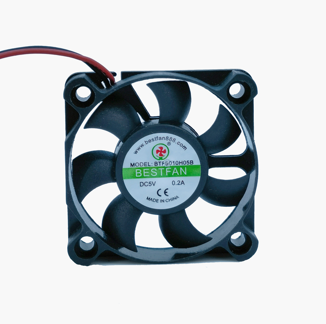 50x50x10mm DC 5V 12V 24V Factory Low Noise High Speed Dual Ball Bearing Cooling Fan 5V DC Cooler Bestfan 5010