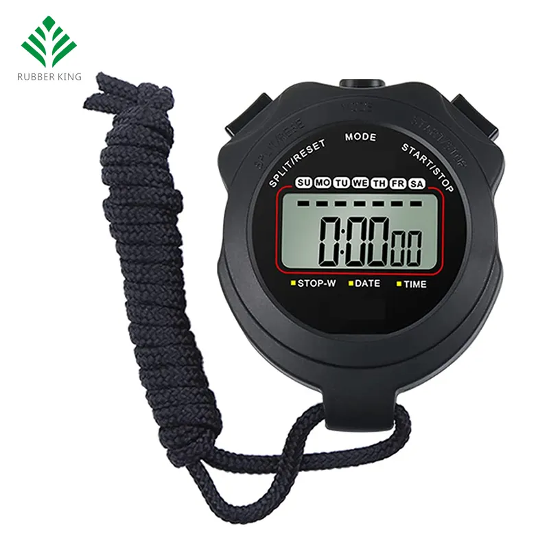 Multi-function Electronic Stopwatch Professional Handheld LCD sports digital timer Digital Countdown Time