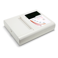 Électrocardiographe portable de télémédecine, appareil ECG 12 canaux avec interprétation et écran tactile, usage vétérinaire