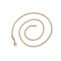 Hip Hop Miami chaîne à maillons bijoux or argent Rose or couleur 3mm en acier inoxydable cubain chaîne collier