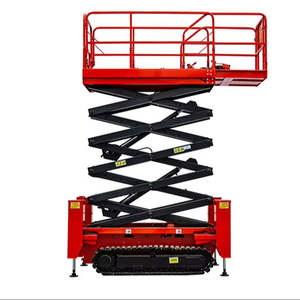 Plataforma pequeña eléctrica 5M Mini elevador de tijera para trabajos aéreos interiores - Product Image 5