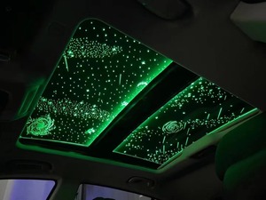 Lãng mạn Led Xe Roof Sao ánh sáng ban đêm chiếu môi trường xung quanh thiên hà đèn cho xe ô tô trang trí nội thất tự động chiếu sáng nội thất - Product Image 4
