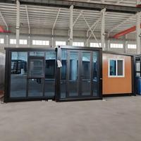 Casa Contenedor Modular Expandible de 20, 30 y 40 pies, Hogar Prefabricado Portátil para Dormitorio Europeo