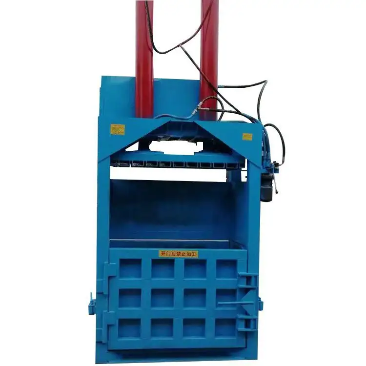 Hydraulic Garbage Compactor Waste Plastic Press Machine Hydraulic Trash Compactor