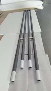 Aquecedor de Carbeto de Silício Tipo I <span class=keywords><strong>U</strong></span> W de Alta Temperatura 1600C Personalizado de Alta Qualidade Elemento de Aquecimento em Forma de Bastão SIC - Product Image 4