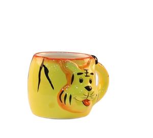 Tazza da Caffè in Porcellana Creativa 3D a Forma di Tigre, Personalizzabile in Dimensioni e Forma, Sicura per Alimenti, Lavabile in Lavastoviglie e Utilizzabile nel <span class=keywords><strong>Microonde</strong></span> - Product Image 3