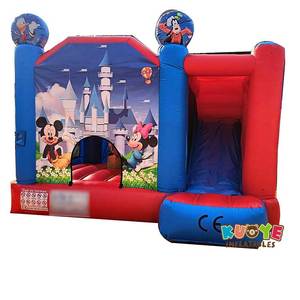 Château gonflable combiné <span class=keywords><strong>Mickey</strong></span> et Minnie pour enfants, château gonflable pour location, château gonflable pour adultes - Product Image 1