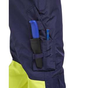 BLAKLADER - 187719778933XLT Pantalones de concha de alta visibilidad Azul marino/Amarillo-EAN 7330509858608 ROPA DE TRABAJO DE LA HI-VIS - Product Image 5