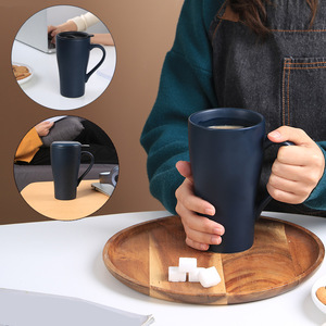 Tazze da <span class=keywords><strong>Caffè</strong></span> in Ceramica Personalizzate da 17 Once con Ampio Manico ad Anello e Infusore per Tè - Product Image 2