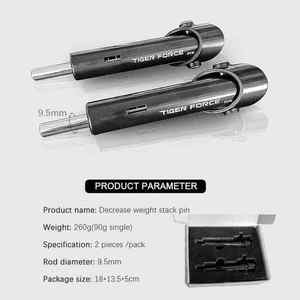FDFIT Reducción de carga Accesorios de caída libre Gimnasio <span class=keywords><strong>Dropset</strong></span> Pins Pin de pila de peso de alto rendimiento - Product Image 5