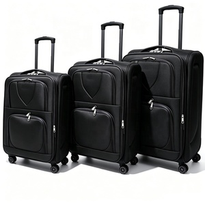 Ensemble <span class=keywords><strong>de</strong></span> bagages légers en tissu EVA souple à <span class=keywords><strong>2</strong></span> roues, vente en gros, valise <span class=keywords><strong>de</strong></span> voyage à roulettes, faible MOQ, logo personnalisé, direct usine - Product Image 2