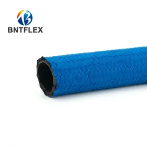 High pressure hydraulic hoses of industrial materials. Hose of very famous bntflex made