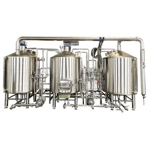 800L Beer Brew Kettle Stainless Steel Beer Brewing Equipment