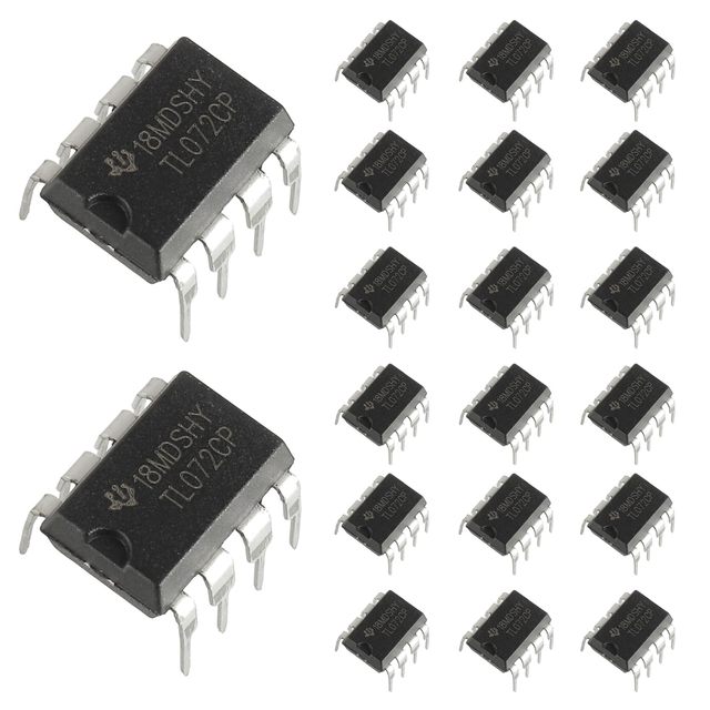 Original TL062CP TL062 DIP-8 Operational Amplifier Low Power Dual Op-Amp for Signal Conditioning TL062CP