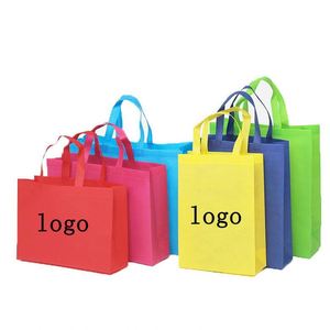 Bolsas de Compras Reutilizables y Portátiles de Tela No Tejida para Supermercado, al por Mayor, Económicas, con Logotipo Personalizado - Product Image 4