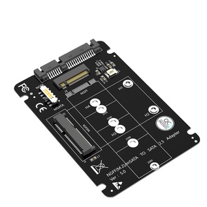 Tarjeta Adaptadora 2 en 1 de M.2 MSATA SSD a 2.5 Pulgadas, 22230 2242 2260 2280, Adaptador PCBA para Wifi de PC - Product Image 1