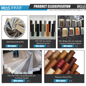 Revêtement de toiture en PVC commercial, aspect pierre, films décoratifs en PVC <span class=keywords><strong>pour</strong></span> les améliorations modernes des surfaces murales et d'armoires intérieures - Product Image 5