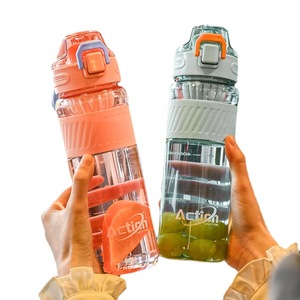 Decani Plastic Water <b>Bottle</b> 1200Ml <b>Flip</b> <b>Top</b> Lid Bpa Free Portable For Outdoor Sports And School Use - Product Image 5