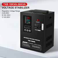 Stabilisateur de tension monophasé 15 KVA avec protection par relais |   Approvisionnement direct d'usine, gardez vos appareils électroménagers 220V en sécurité et en stabilité
