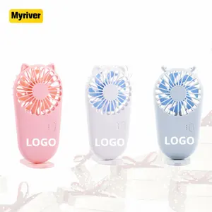 Myriver In Stock Desk Summer Electric Personal Cooling Rechargeable Small Portable Fan Mini Souvenir Gift Items For Kids