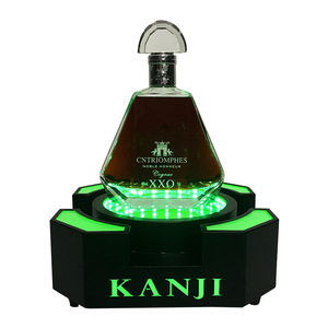 Type Light LED Illuminated <b>Wine</b> <b>Rack</b> With Seven Color Lighting Flower Shaped Bar For Home Decor - Product Image 1