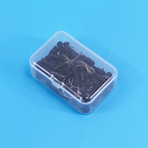 Cepillo <span class=keywords><strong>Dental</strong></span> negro desechable Smoothtip, punta de flujo, dispensador predoblado, suministro de equipos dentales de aguja - Product Image 4