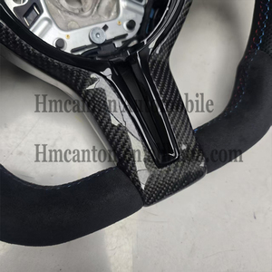 Nuevo Producto: Volante de Cuero Alcantara para BMW Serie 3, Serie 5, F10, F20, F30, F90, F01, F02 - Product Image 6