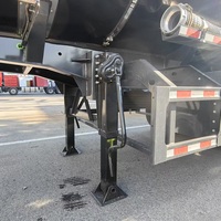 Semi-remorque citerne à bitume 45 m³ – Remorque citerne à asphalte 3 essieux avec compartiment isolé et chauffant – Transporteur de bitume pour pavage routier