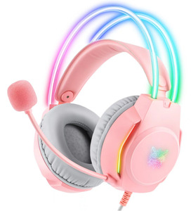 Audífonos Onikuma X26 RGB Led E-Sports para <span class=keywords><strong>Ps5</strong></span>, <span class=keywords><strong>Precio</strong></span> Bajo, Más Vendidos, Audífonos Supraaurales con Cable de 3.5 mm y Micrófono - Product Image 2