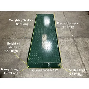 Báscula para Ganado Verde US-LS9326 (2,500 lb X 1 lb) Fabricada en EE. UU. - Product Image 4