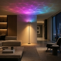 Lámpara de Pie LED Inteligente con Control por Aplicación, Control Remoto, Temperatura de Color Ajustable con Temporizador para Lectura en Interiores y Uso Doméstico