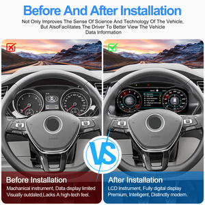 Actualización para Auto: Panel de Instrumentos LCD con Sistema Linux, Velocímetro Digital para VW <span class=keywords><strong>Volkswagen</strong></span> <span class=keywords><strong>Touran</strong></span> L 2016-2022 - Product Image 4