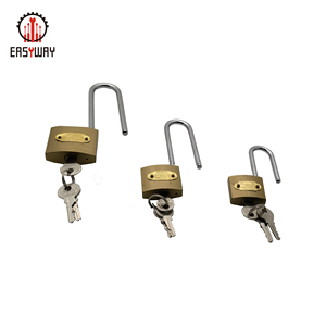 कस्टम विरोधी जंग ताला पतली टिकाऊ आई एम आई-Tation तांबा पीतल लोहे Fechadura सोने Safetyt ताला - Product Image 4