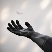 Xynova Flex1, Mano Diestra con IA Incorporada, Dispositivo de Investigación Robótica Humanoide para el Aprendizaje de Agarre