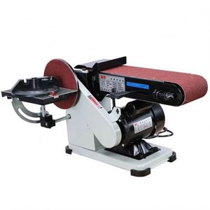 Lijadora de Banda y Disco Eléctrica de 450W para Palés de Madera, 4x6 Pulgadas, Ancho de Banda de 6 Pulgadas, Disco de 9 Pulgadas, Grado Industrial, 1 Año de Garantía, Fácil de Usar - Product Image 5