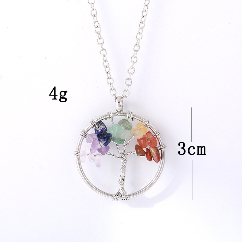 Redondo de plata (3 cm) - sin cadena