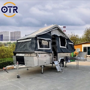 Meilleure vente de feuilles d'aluminium tout-terrain camping-car caravane avec cuisine extérieure AU standard overland <span class=keywords><strong>rv</strong></span> - Product Image 1