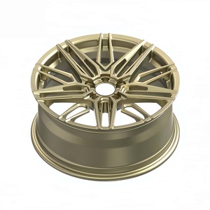 Jantes Hunt Performa 17-18 pouces en alliage, design old school à rebord profond, PCD 5x112, forgées en or pour <span class=keywords><strong>Mercedes</strong></span> W124 30mm/35mm/40mm - Product Image 2