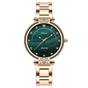 Drioshipping 2396 Women's Stainless Steel Quartz Wrist <b>Watch</b> Elegant Alloy Waterproof Dial Luxury Business Style Hot Sale for - Product Image 1