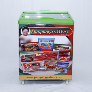 Congelador Vertical con Puerta Corredera de Vidrio de 150L, Congelador para Exhibición de Helados en Supermercados - Product Image 1
