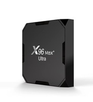 Boîtier TV intelligent S905X4 X96 Max + Ultra, prix d'usine, 4G 32G, double Wifi, décodeur TV