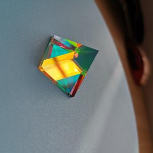 Prisma Piramidale in Vetro Ottico da 20mm, Strumenti Fotografici, Regalo per Bambini - Product Image 2