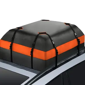 아마존 뜨거운 판매 자동차 지붕 탑화물 캐리어 가방 내구성 및 많은 용량 자동차 지붕 스토리지 랙 가방
